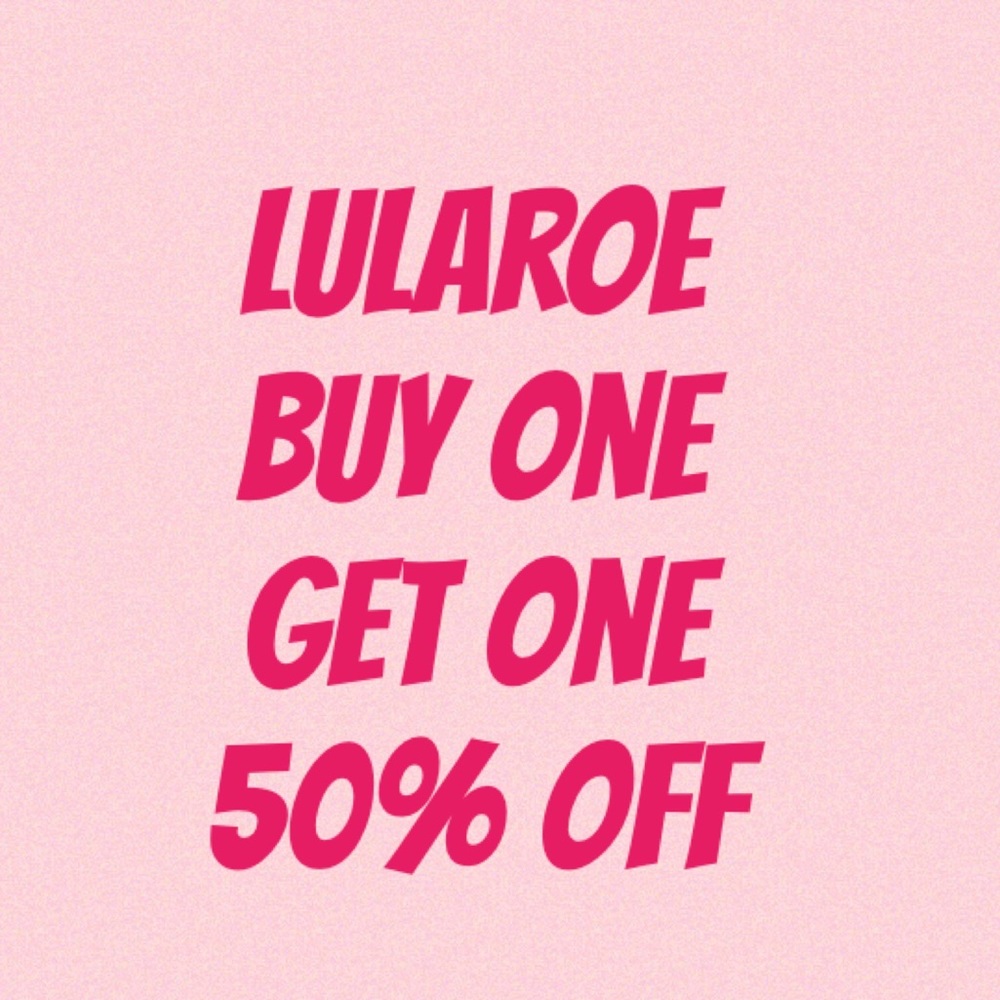 All Lularoe for a limited time only!